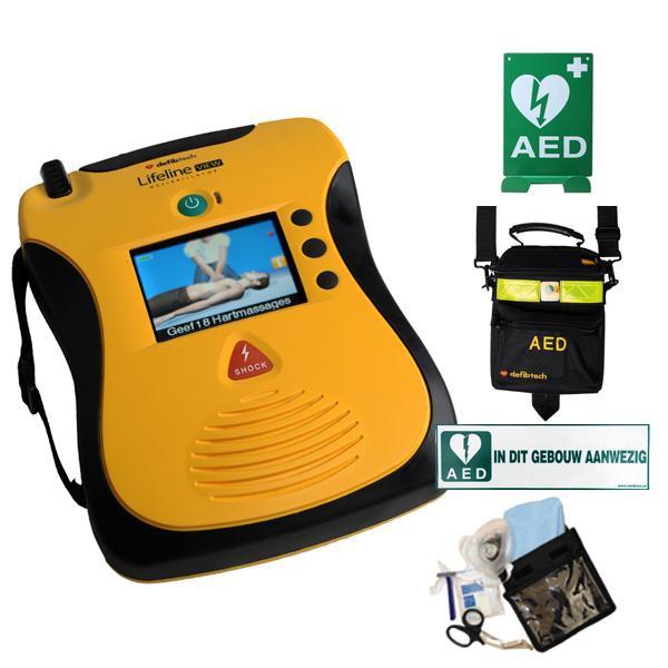 AED Lifeline Defibtech View defibrilator ACTIE